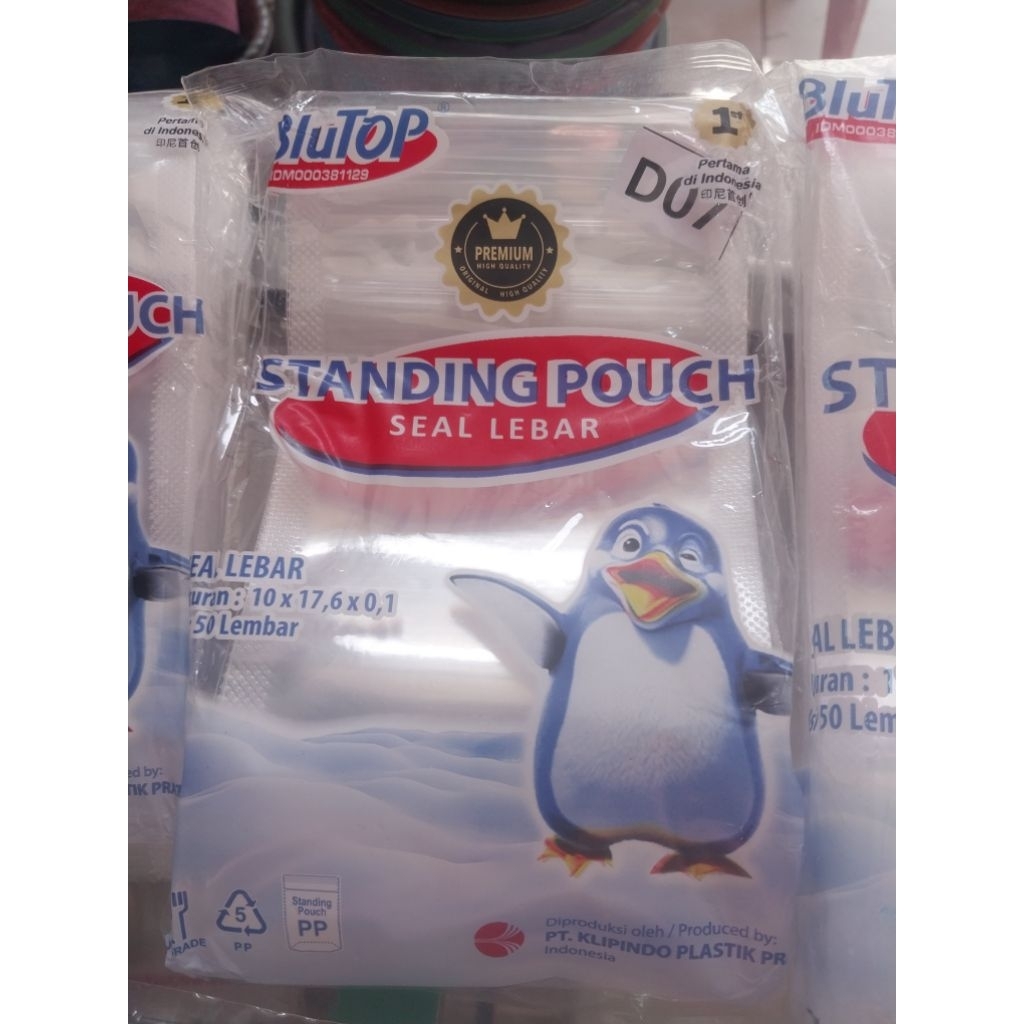 standing pouch 10x17