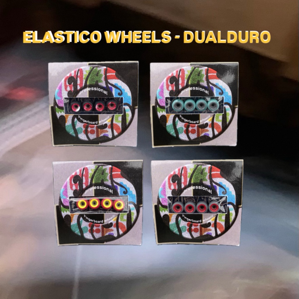 Fingerboard Wheels - Elastico Dualduro