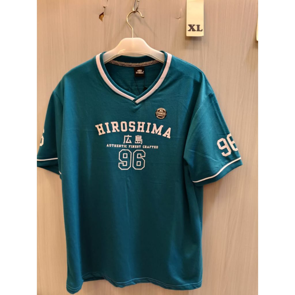 (Koleksi Baru) Baju Kaos T-shirt Dewasa Katun Rugby Hockey Baseball Bisbol Rubgy Vintage Streetwear 