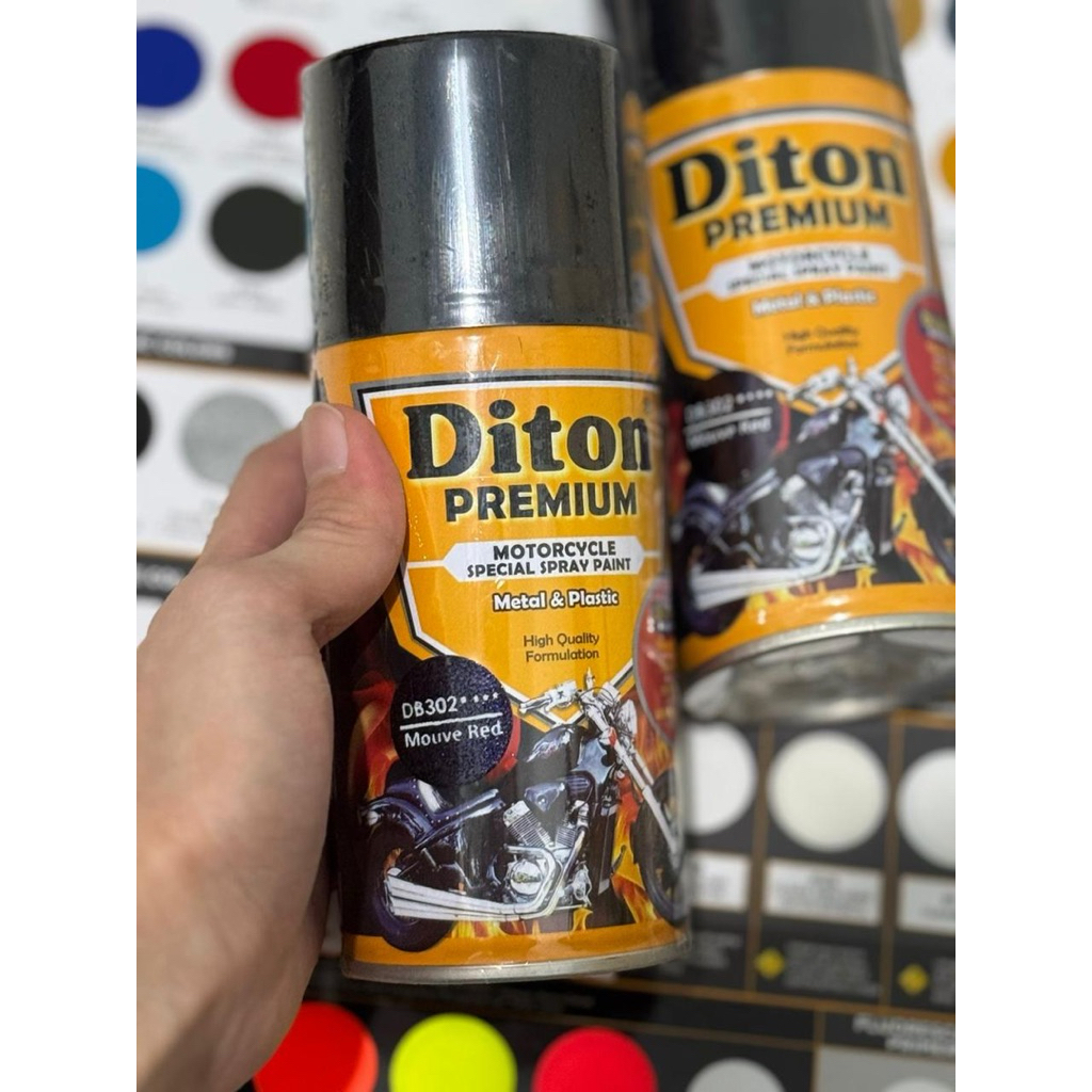 CAT SEMPROT PYLOX PILOX DITON PREMIUM BUNGLON MOUVE RED****