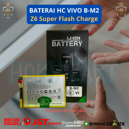 BATERAI HC B-M2 VIVO Z6 SUPER SLASH CHARGE BEST QUALITY NEW ORIGINAL - HOKY CELL