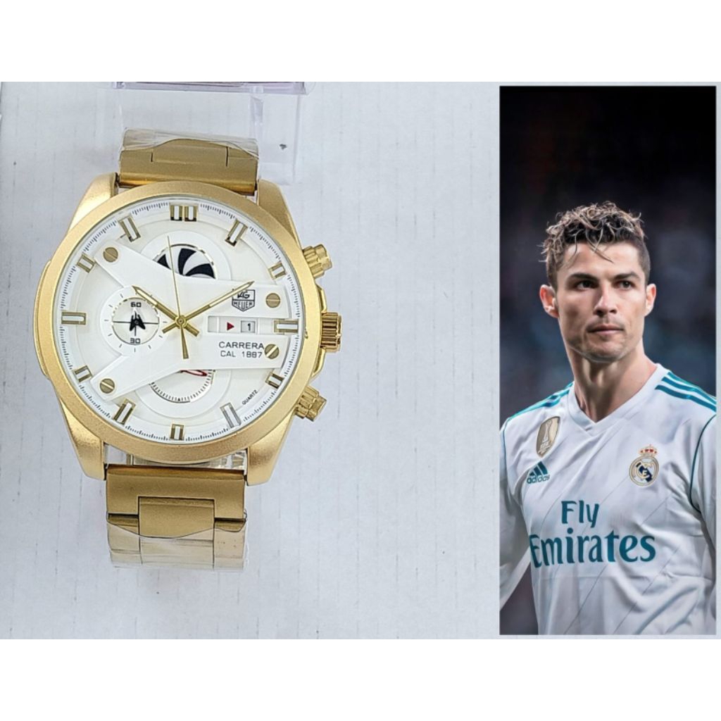 Jam Tangan Sporty Elegan TAG Carrera Cal 1887 – Desain Premium & Inspirasi Atlet Kelas Dunia