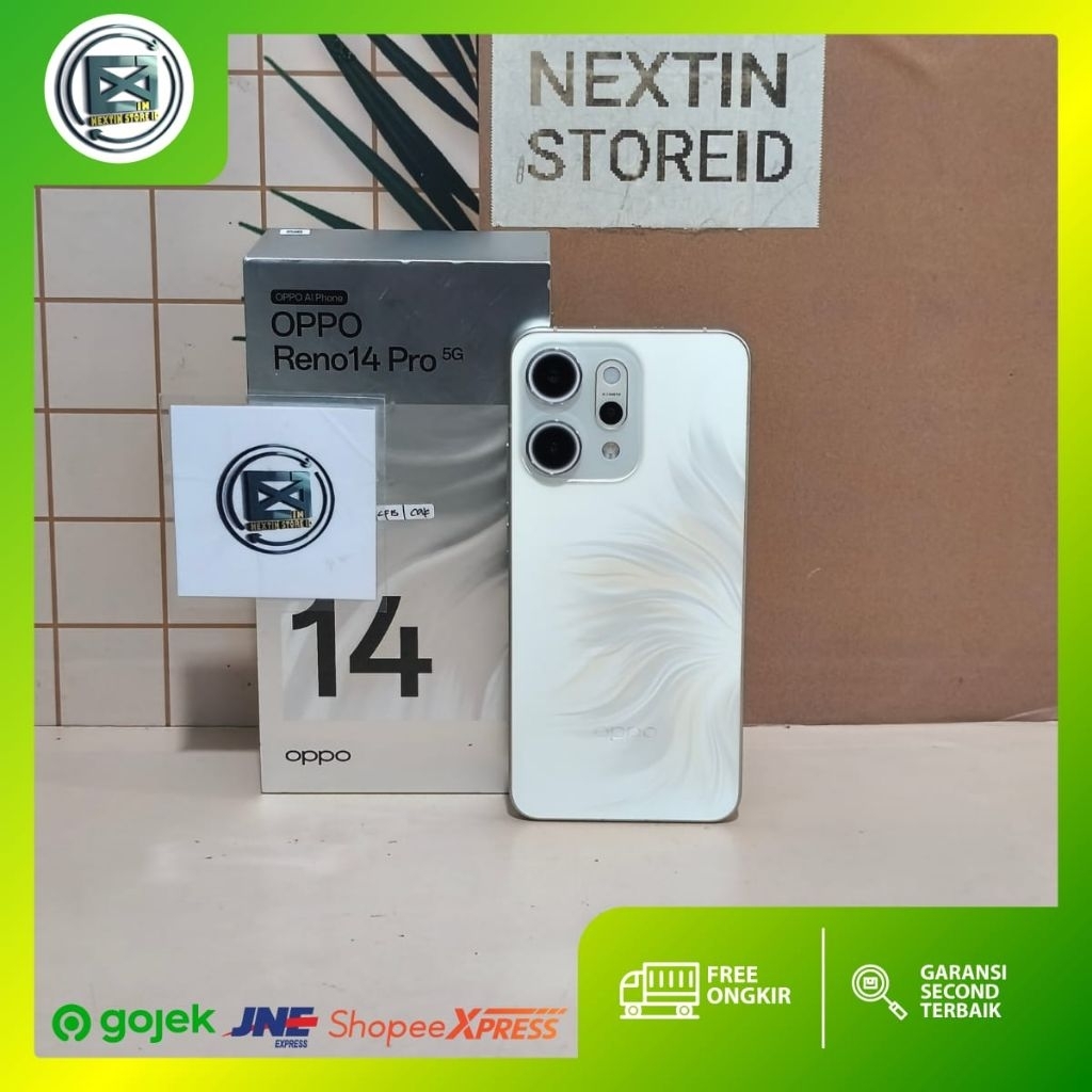 OPPO RENO 14 PRO 5G 12/512 SECOND FULLSET