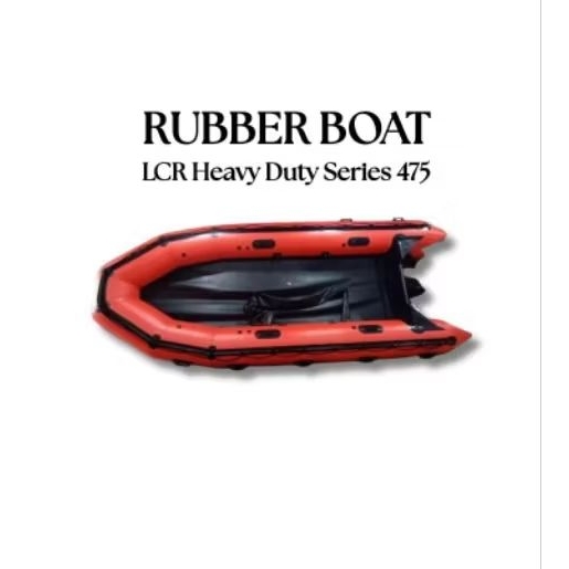 Perahu Karet LCR PVC Heavy Duty Series 475