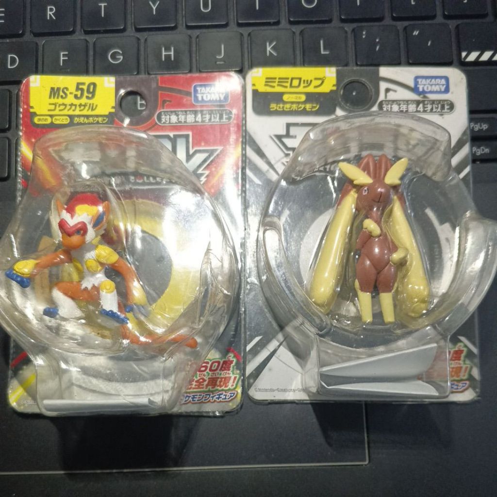 pokemon figur Takara tomy ori, infernape, lopunny