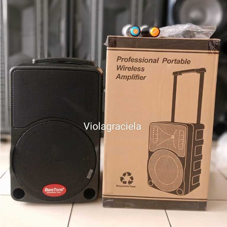 BARETONE MAX10C SPEAKER BLUETOOTH PORTABLE WIRELESS BARETONE MAX 10C ORIGINAL RESMI 10INCH