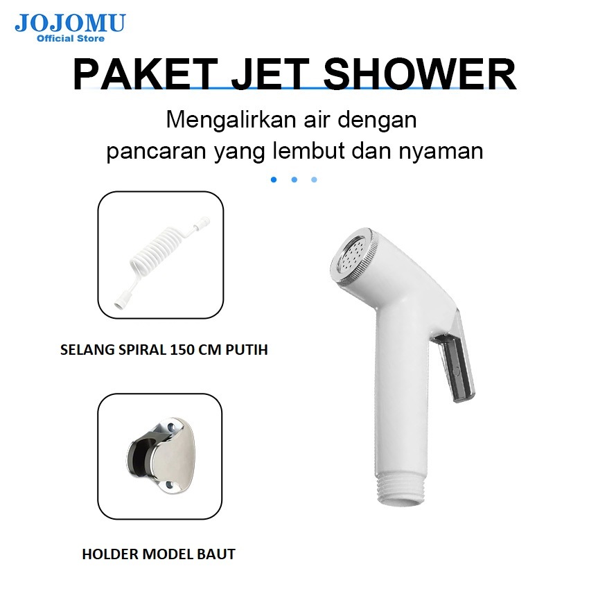 Toilet Jet Shower Set Bidet Cebok Kloset Jet Shower Bidet Set Toilet Semprotan WC Jet Shower Toilet 