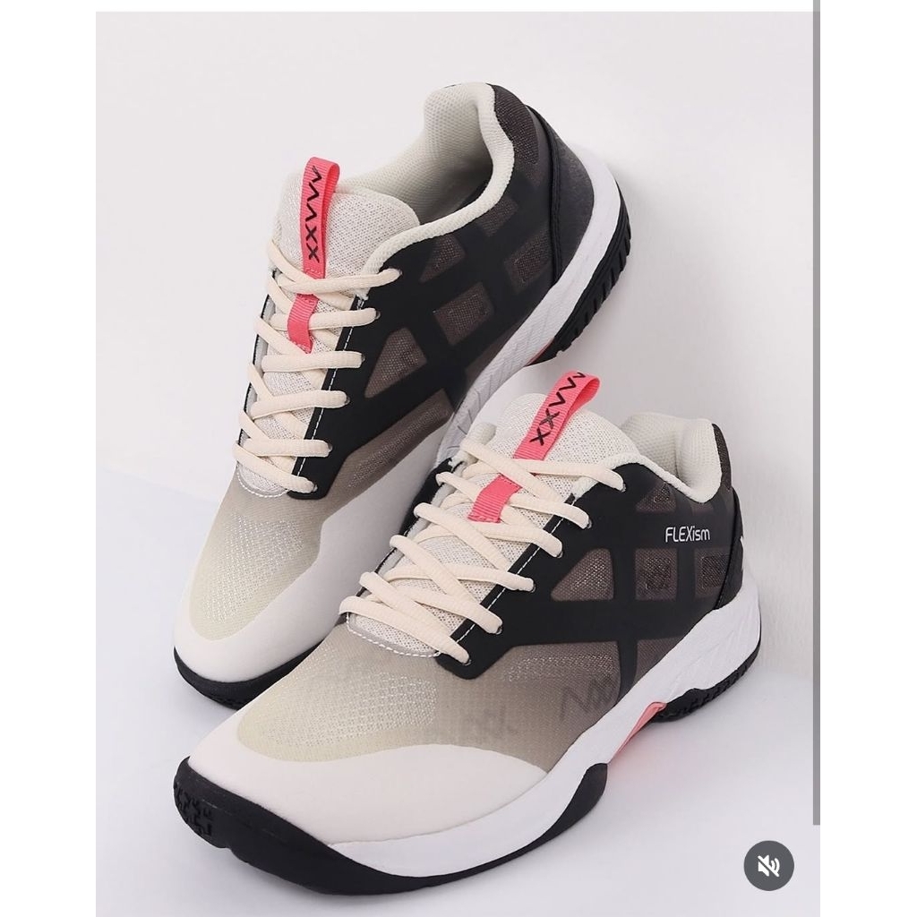 BIG PROMO Sepatu Badminton Maxx Flexism Ringan Sol Tebal