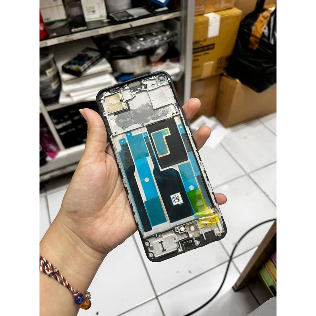 FRAME LCD/TULANG TATAKAN LCD/MIDDLE LCD REALME NARZO 50 PRO(ORI COPOTAN)