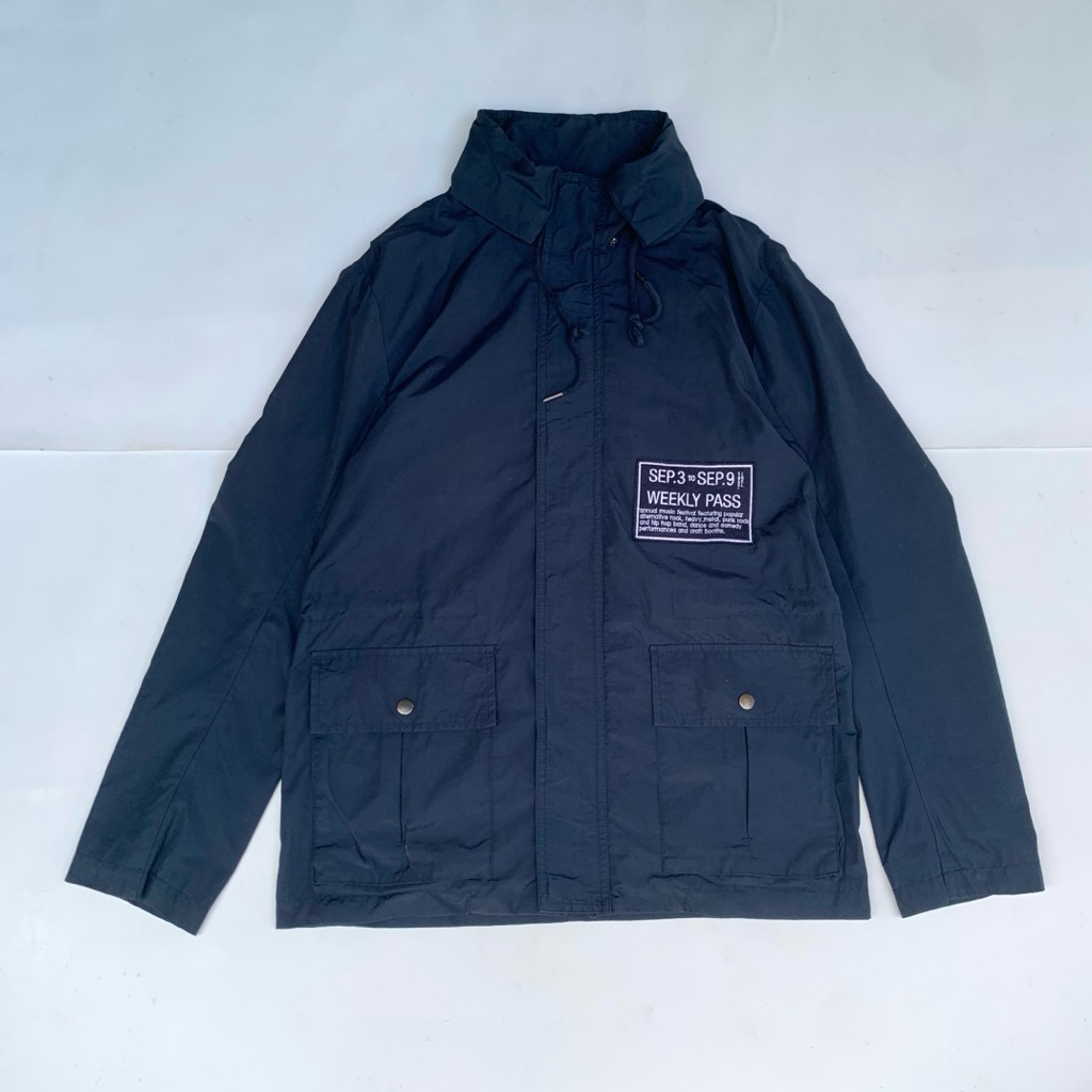 8 Second parka jacket navy