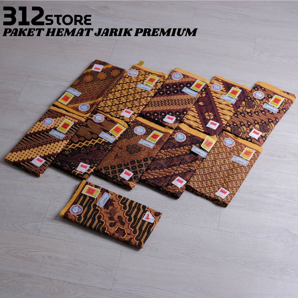 Paket Hemat 3/5 Pcs Kain Jarik Premium Kain Batik Katun Halus Tebal Lembut Nyaman Dipakai Cocok Untu