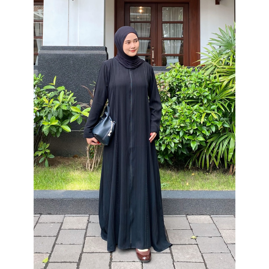 Abaya Sezen Ziper by Toko Laris