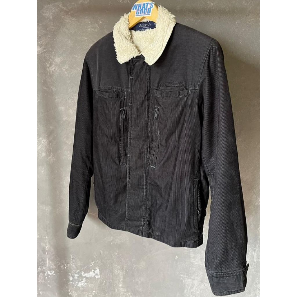 ANCERTUS TRUCKER CORDUROY SHERPA