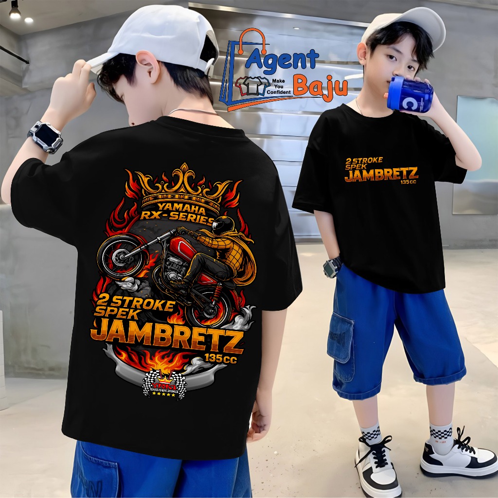 BAJU KAOS ANAK MOTOR RX KING MOTOR 2 TAK | POSITIFMERCH
