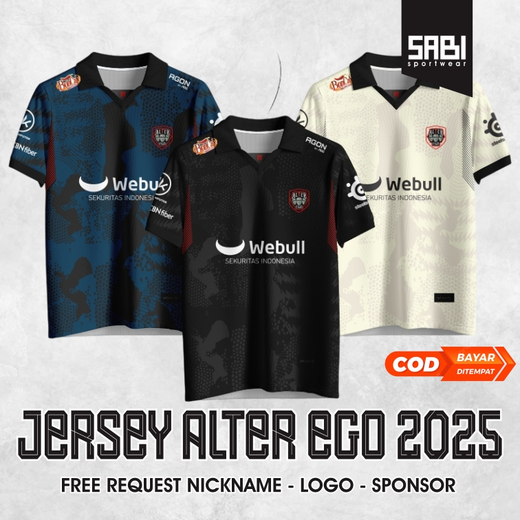 JERSEY KAOS ALTER EGO TERBARU 2025