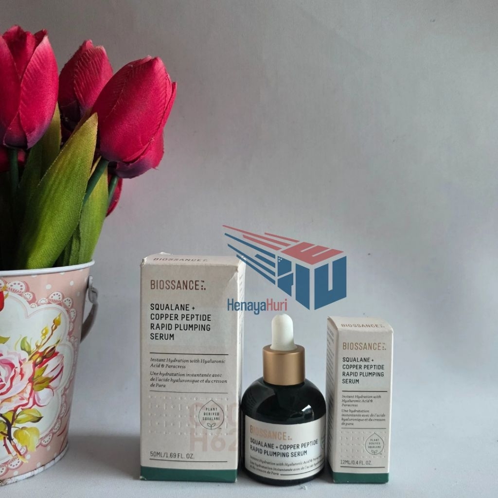 Biossance Squalane + Copper Peptide Rapid Plumping Serum
