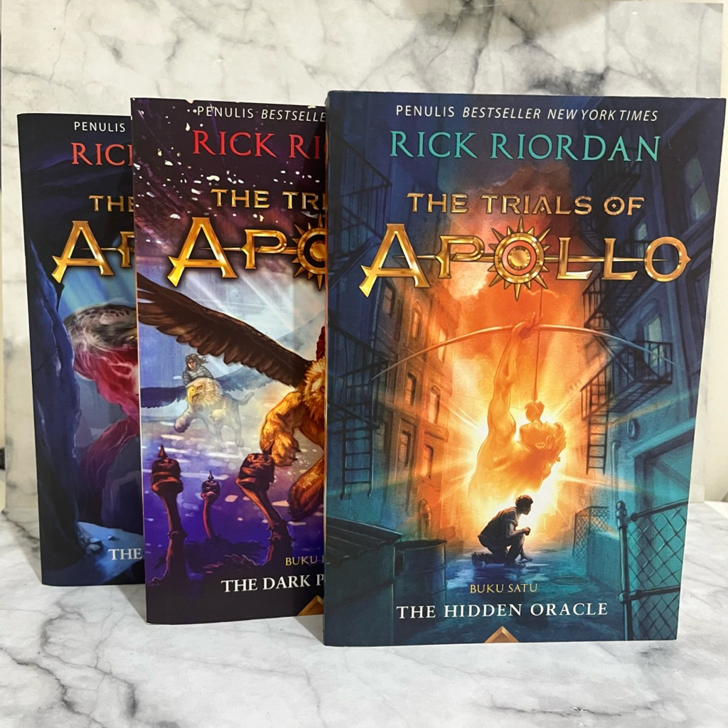 Trials of Apollo BAHASA INDONESIA - RICK RIORDAN PRELOVED