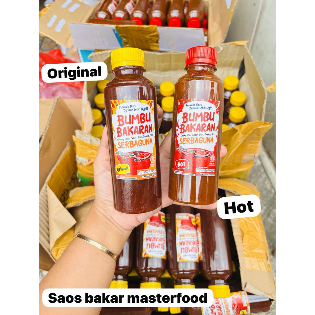 Bumbu Bakaran Serbaguna original dan pedas/bumbu bakar bbq/bumbu sate lok-lok murah