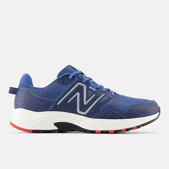 Sepatu Trail Running Pria NWBC 410 v8 Blue Marine Original MT410CM8