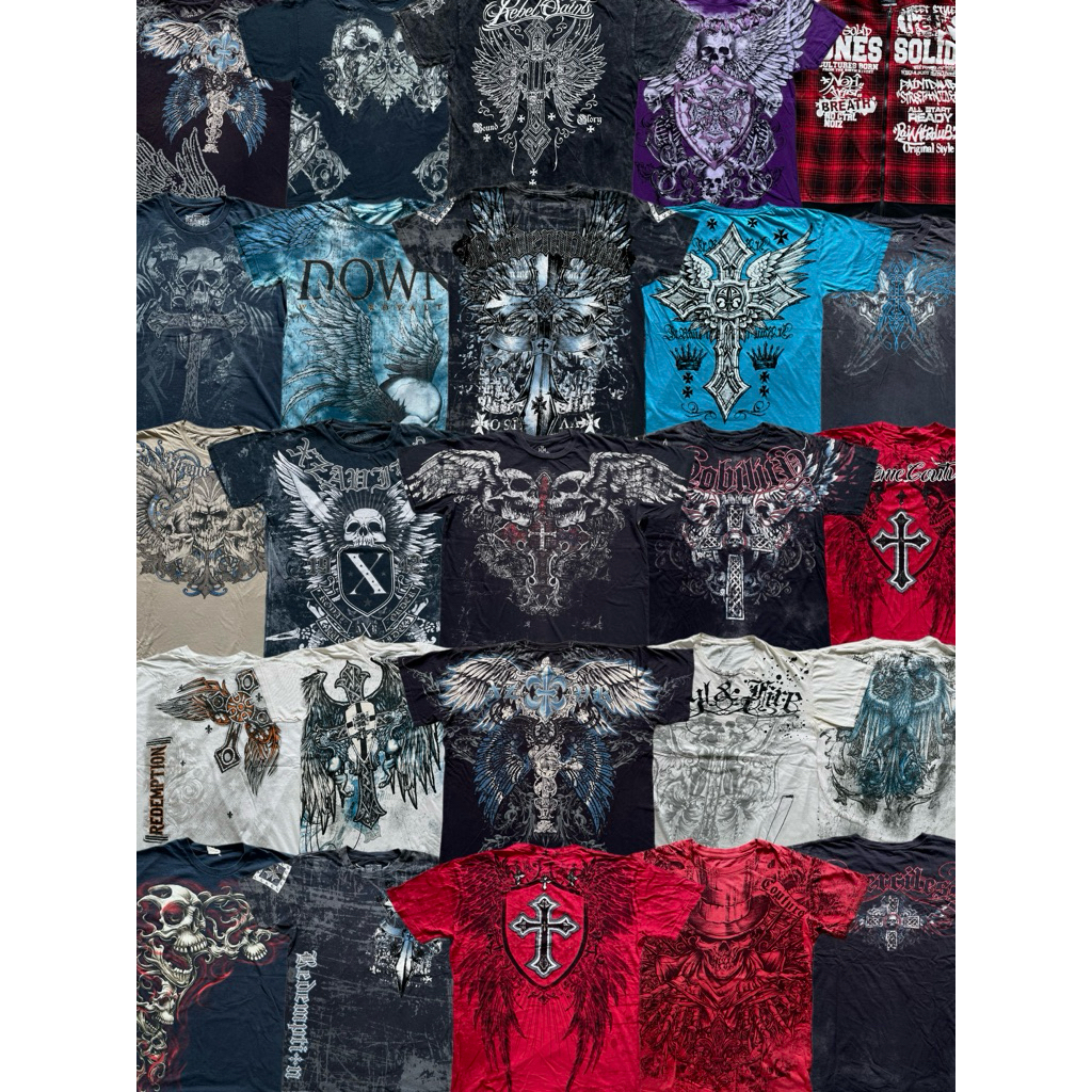 9TH DROP FICKLESTUFF Y2K AFFLICTION TAPOUT MMA ELITE XZAVIER XTREME COUTOURE