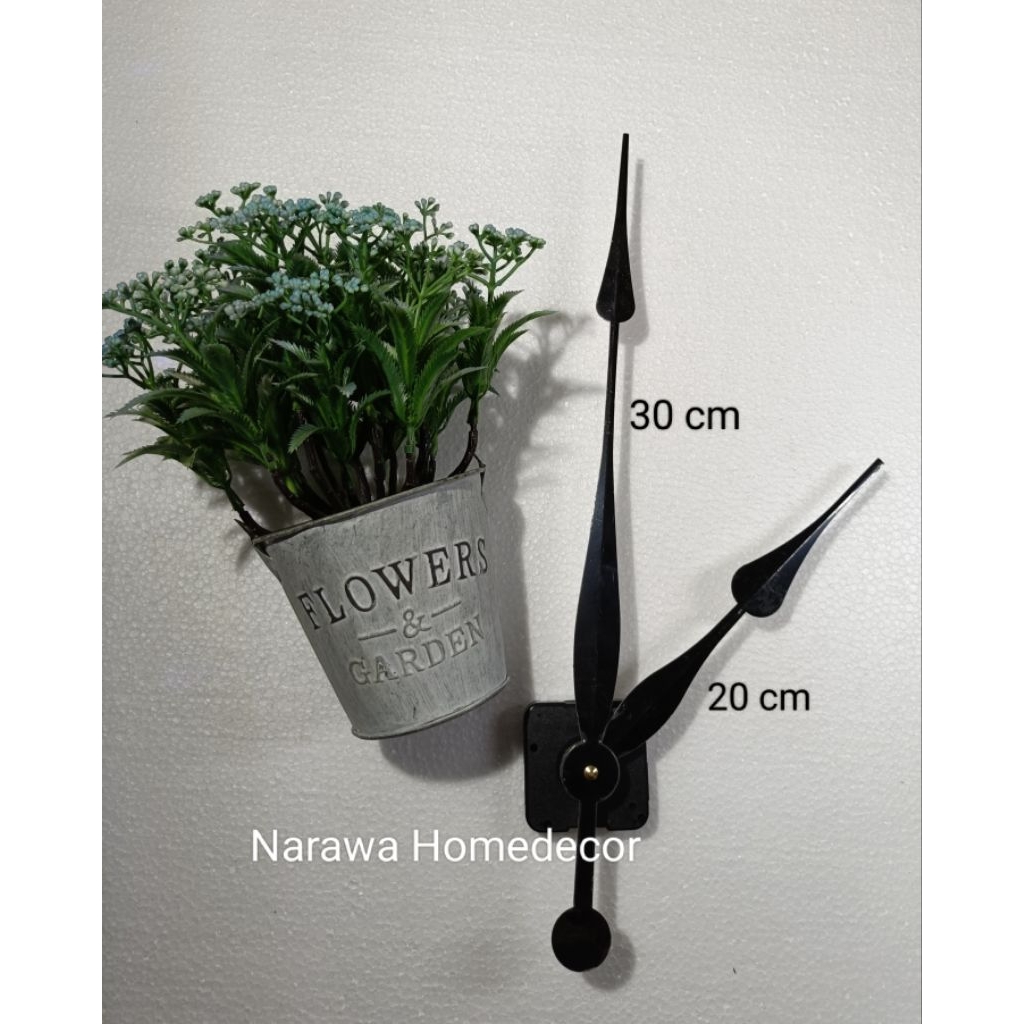 MESIN DAN JARUM JAM DINDING JUMBO VARIASI P30