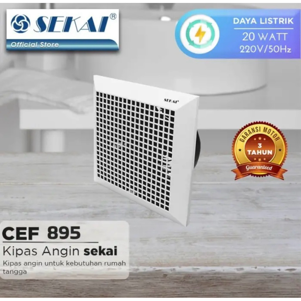 Sekai CEF 895 Exhaust Fan 8 inch