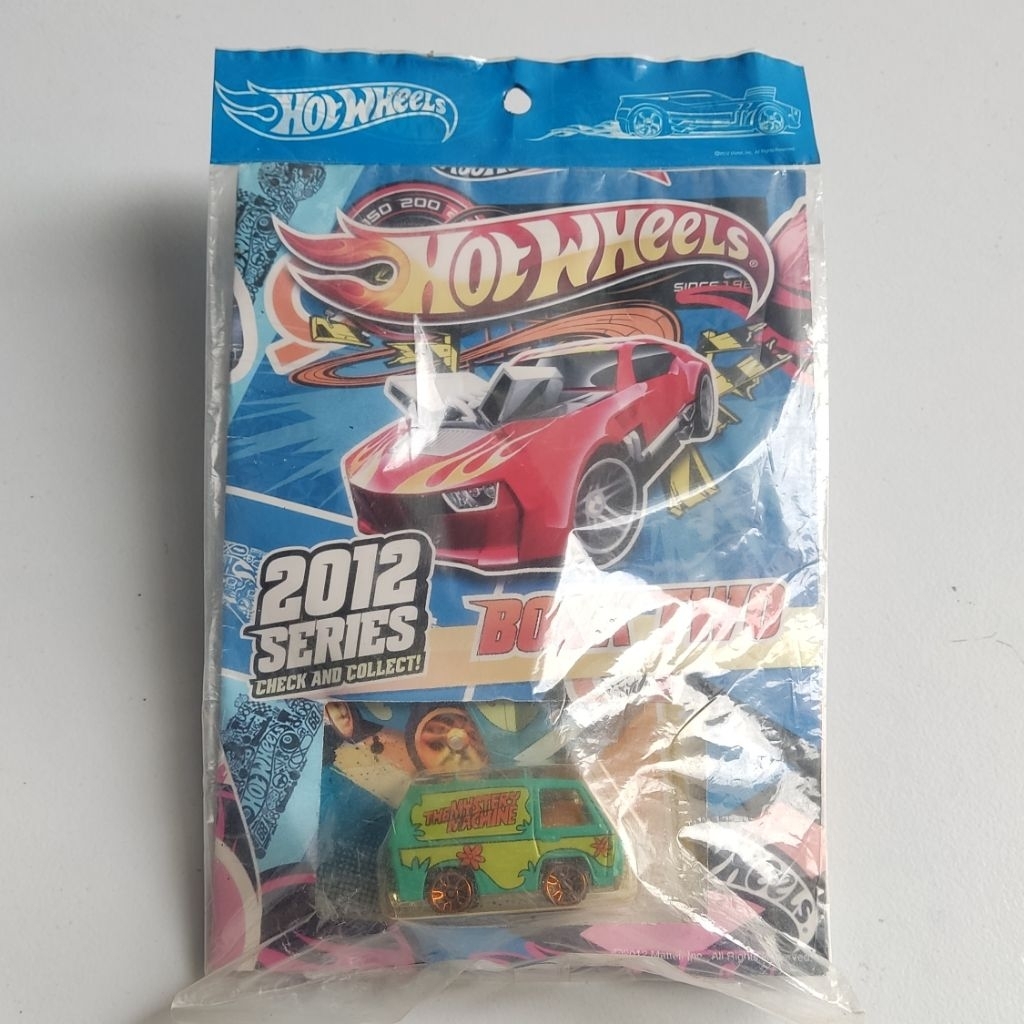 Hot Wheels Bundling Book Two Sett 2012 The Mystery Machine Scooby Doo - HW PREMIER
