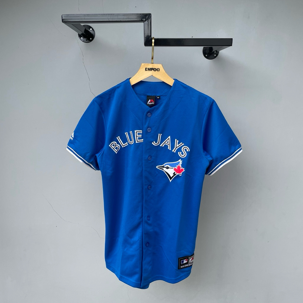 Jersey Baseball Majestic Blue Jays