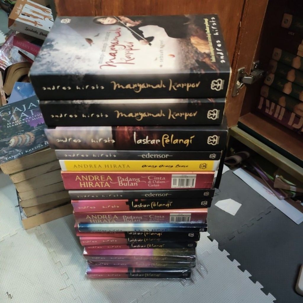 Buku Karya Andrea Hirata Original Preloved