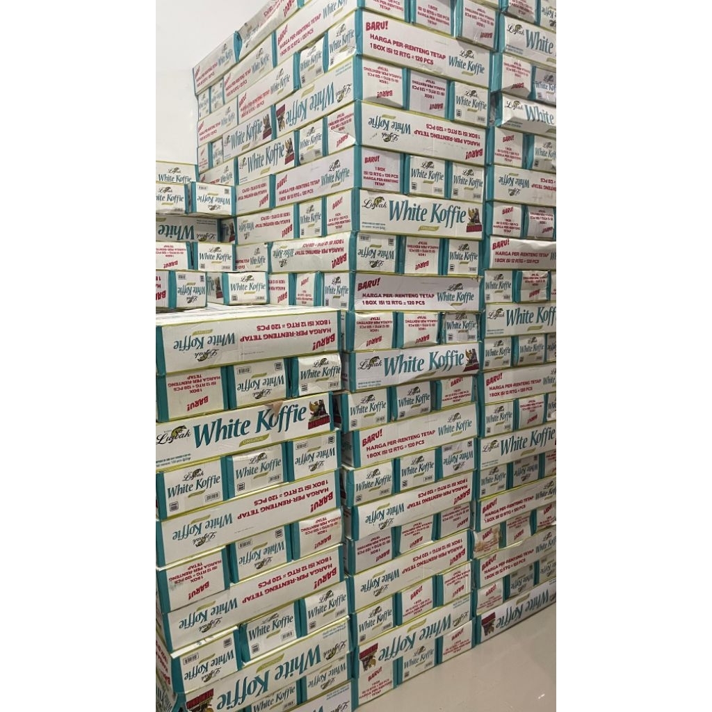 LUWAK WHITE KOFFIE 1Dus