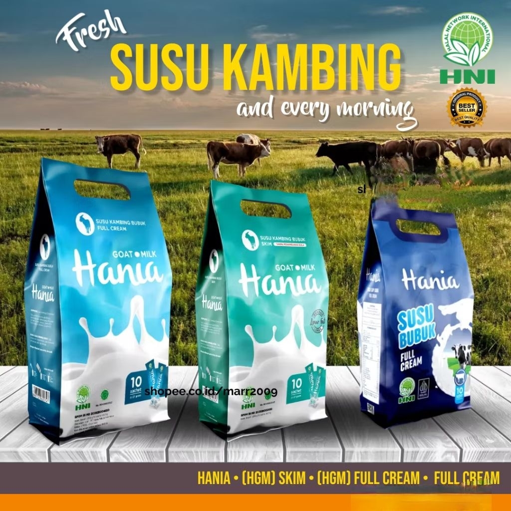 SUSU KAMBING HANIA | HPAI
