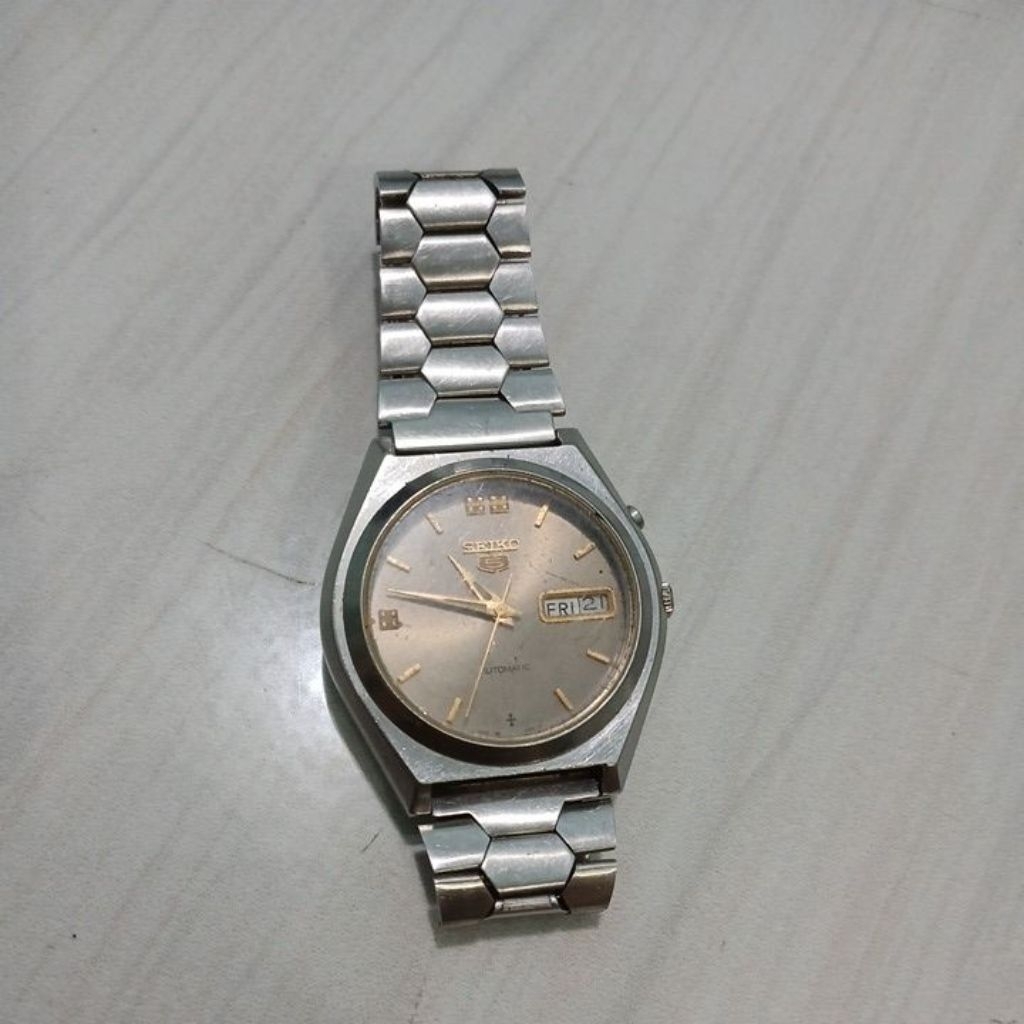Jam tangan seiko 5 automatic 6309 original back case transparan hidup normal akurasi sangat oke powe