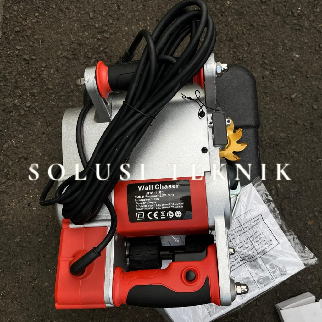 Mesin Bobok Tembok Wall Chaser JH1100 Mesin Bobok Dinding Tembok Jalur Pipa
