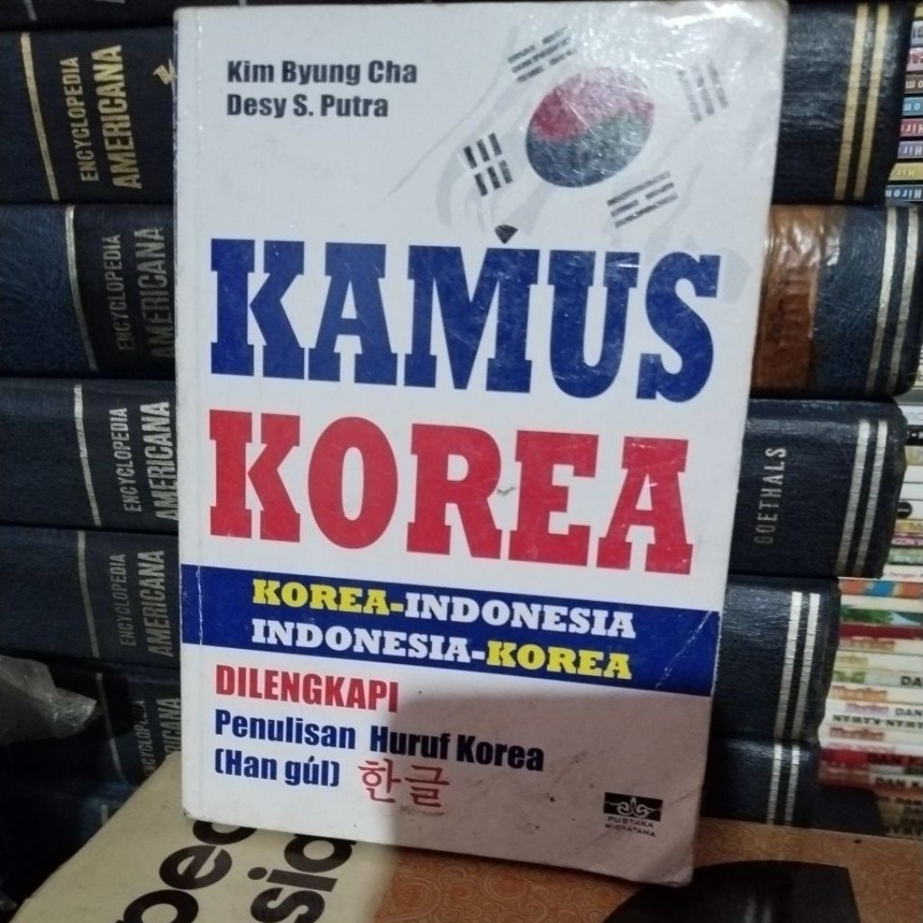 KAMUS KOREA • KOREA - INDONESIA / INDONESIA KOREA • Original Preloved