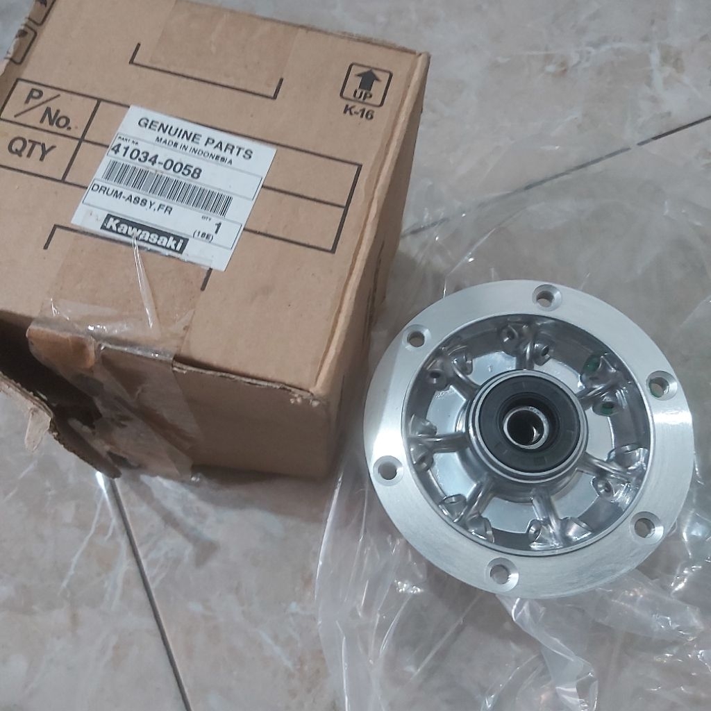 Tromol depan klx 150 S original