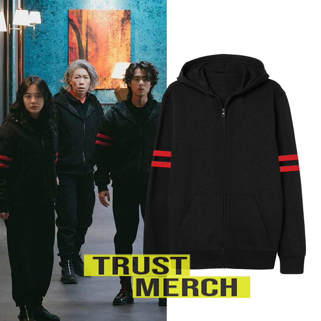 Hoodie Zipper The Uncanny Counter Kdrama Outfit Unisex