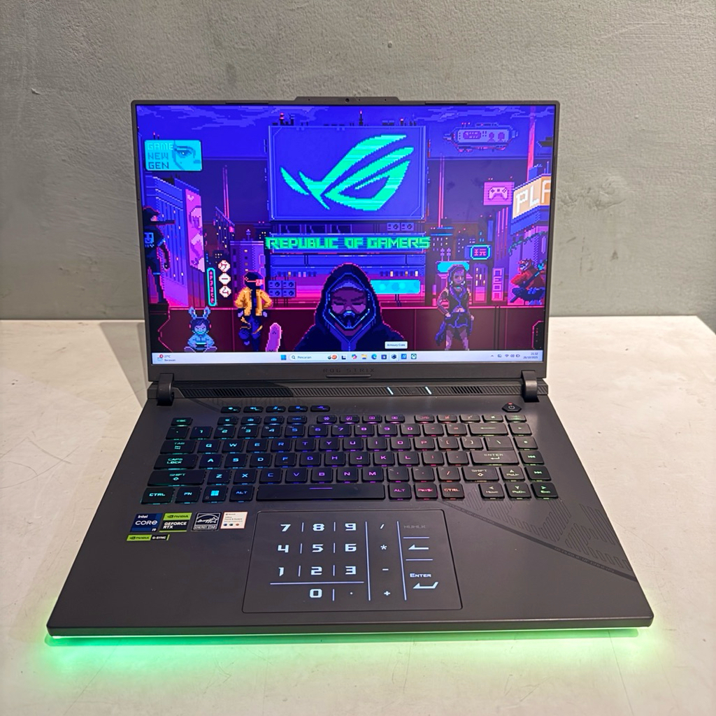 Laptop Gaming Asus ROG G614JVR i9 14900HX RTX 4060 32GB/1TB Garansi On Termurah