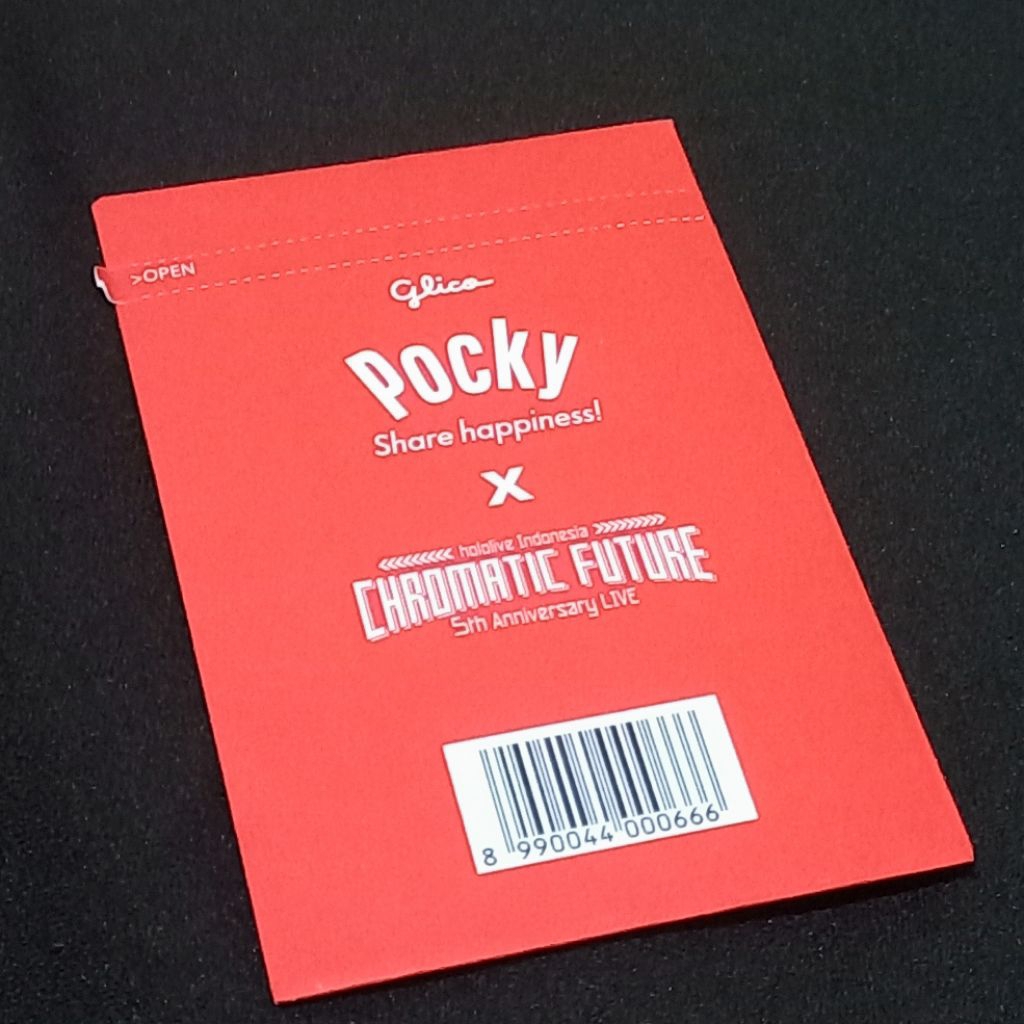 Hololive x Pocky Limited Photo Card - Pocky hololive PC karakter kobo kanaeru