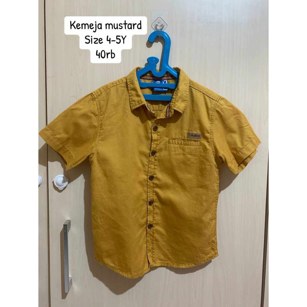 kemeja anak laki laki popeye preloved