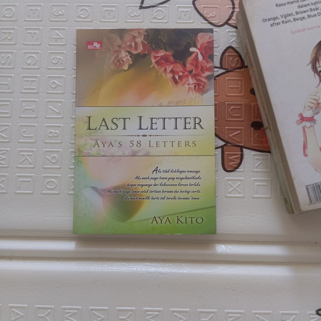 Novel Last Letter Aya Kito Elex Media Komputindo