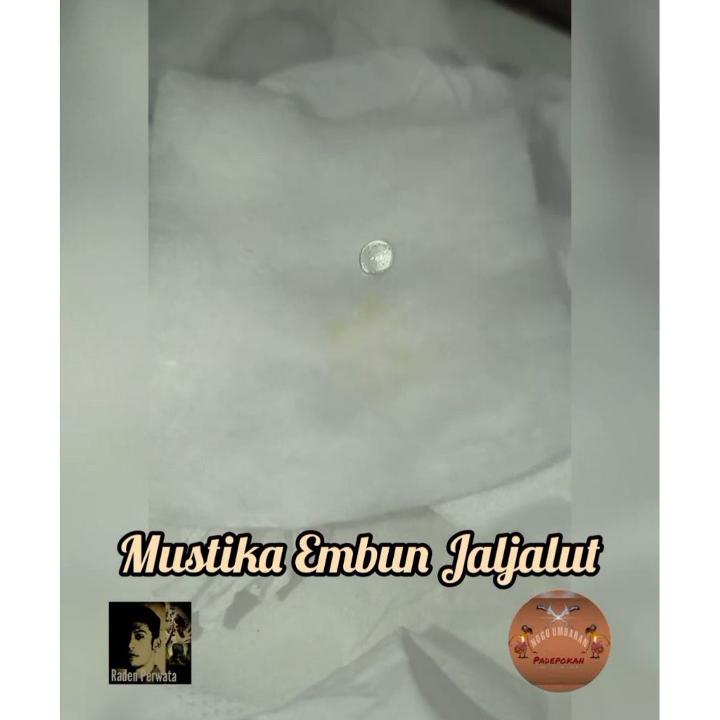 accesories Batu Permata Temuan (embun jaljalut)