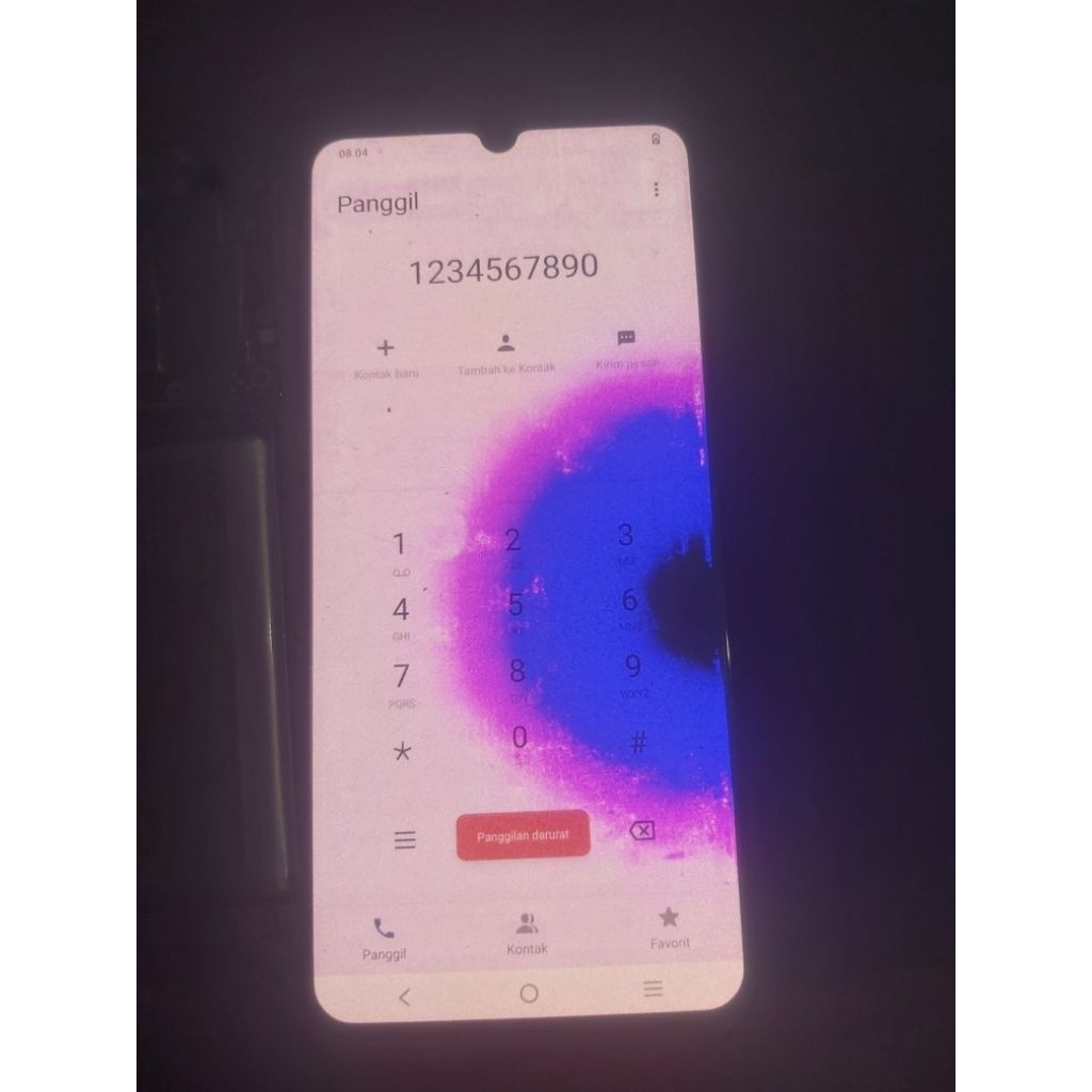 Lcd Ori Copotan Vivo V20 Bisa Finger print Layar