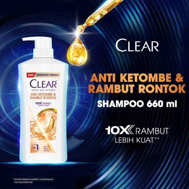 CLEAR SHAMPOO 440ML & 660ML