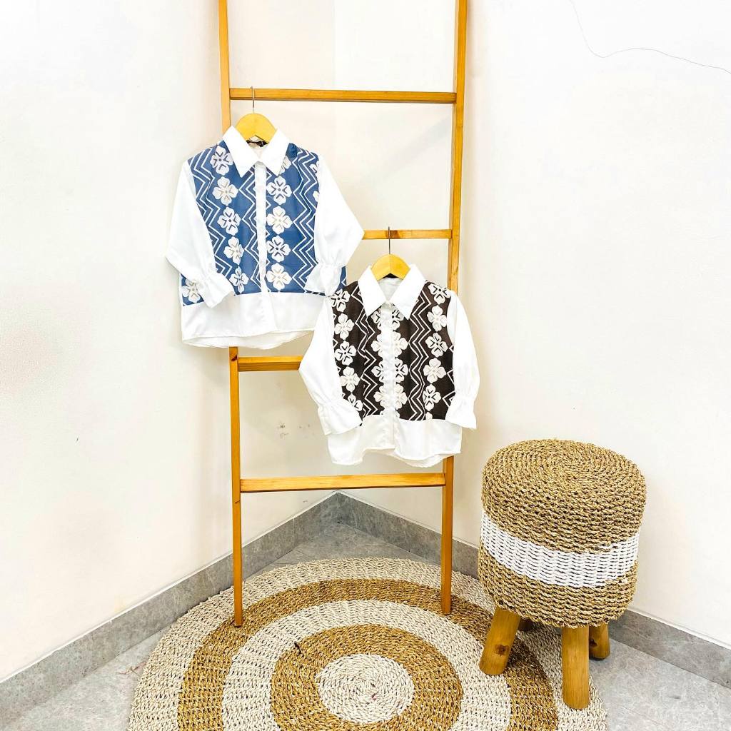 Benang Raja Atasan Anak Katun Sakura