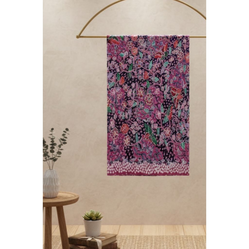 dark navy-deep pink Kain Batik Asli Tulis Lasem Batik Tulis Lasem Batik Lasem