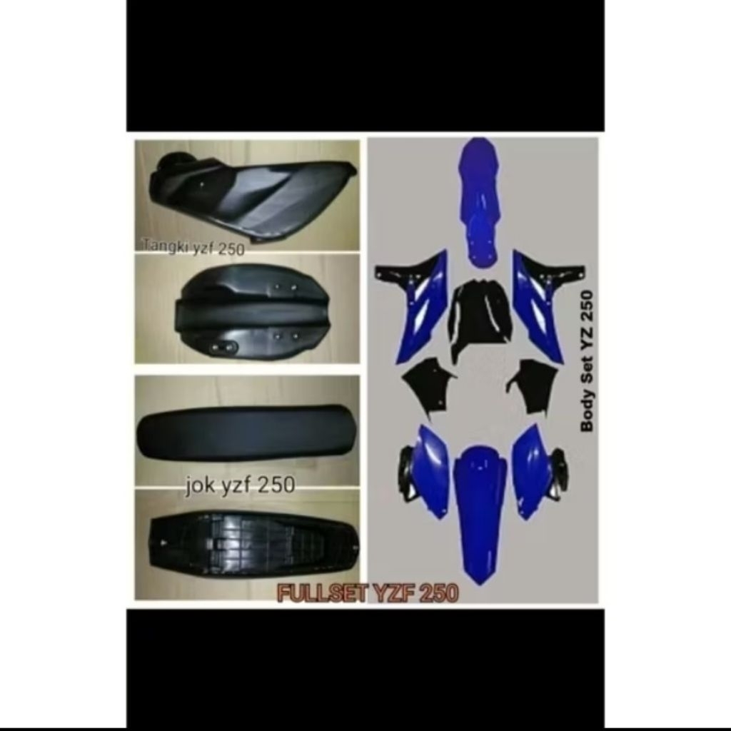 BODY FULLSET YZ 250 ASSY BODY KIT YZ250 ASSY TRAIL SUPERMOTO MOTOCROSS