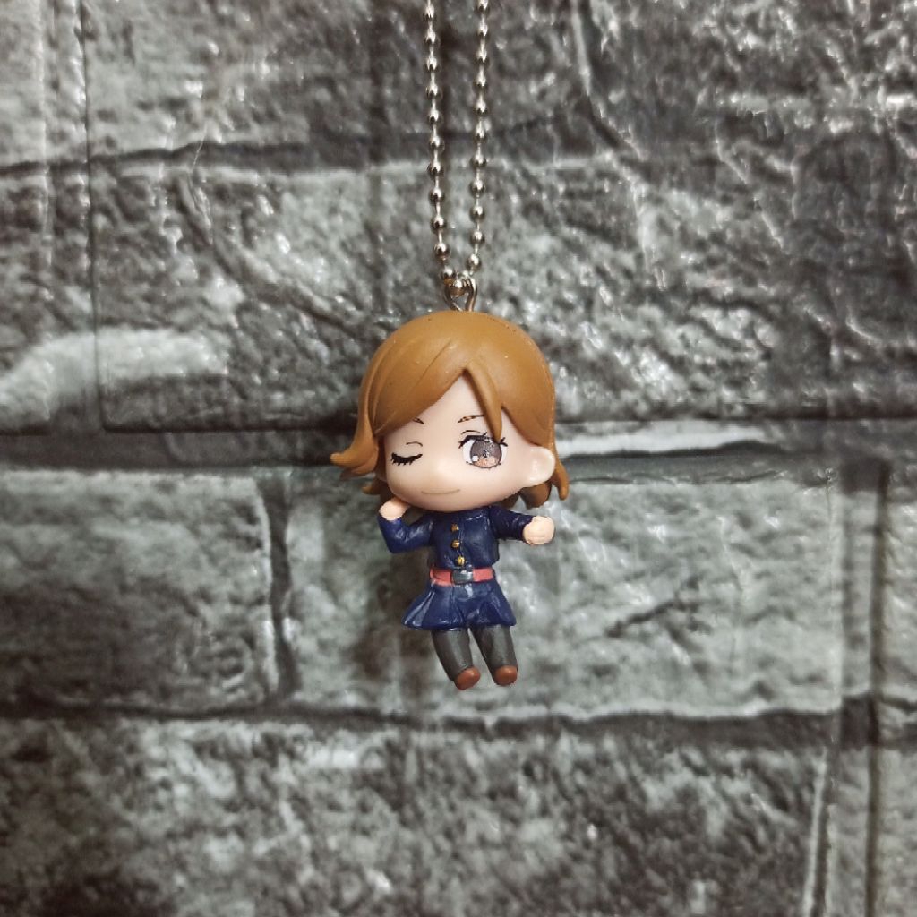 NOBARA KUGISAKI JUJUTSU KAISEN MINI FIGURE HUGCOT CAPSULE TOY JAPAN BANDAI / ORIGINAL GANTUNGAN KUNC