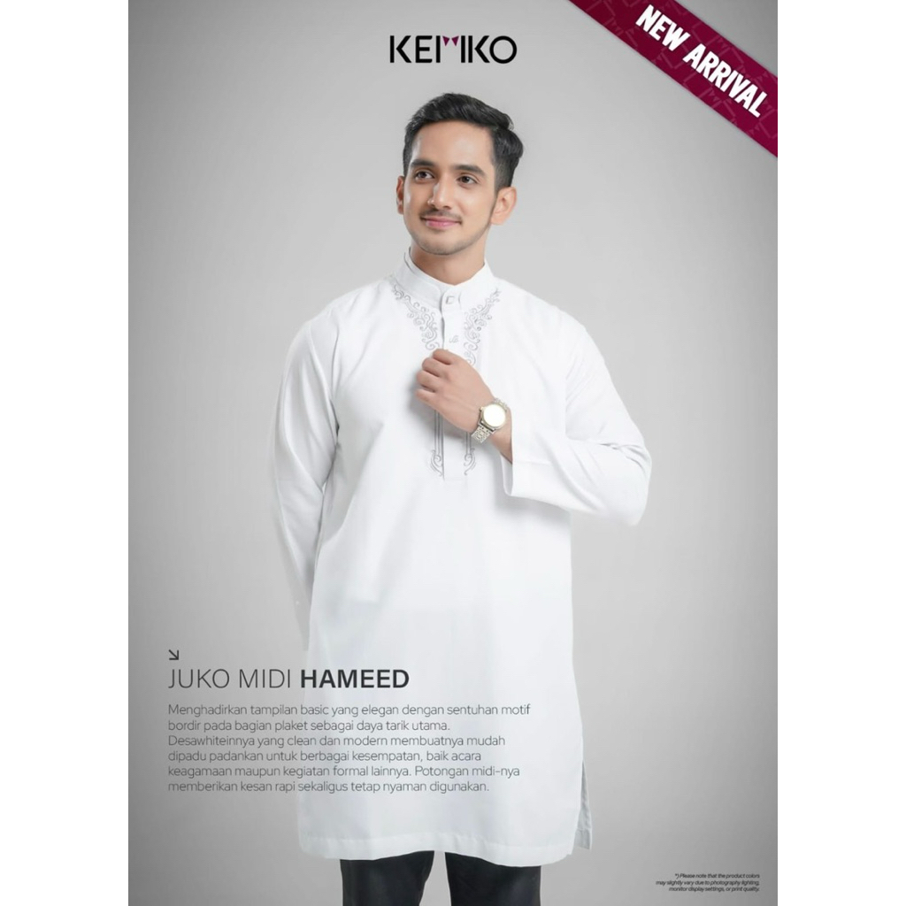 RABBANI - baju koko pria JUKO MIDI HAMEED BLG PUTIH”
