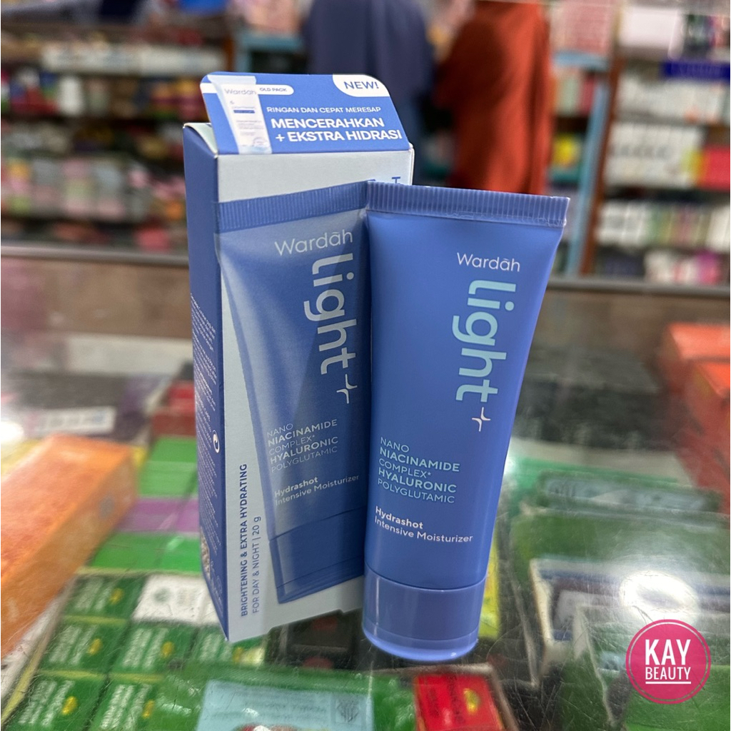Wardah Brightening Extra Hydrating Cream (Untuk Siang dan Malam) 20g*