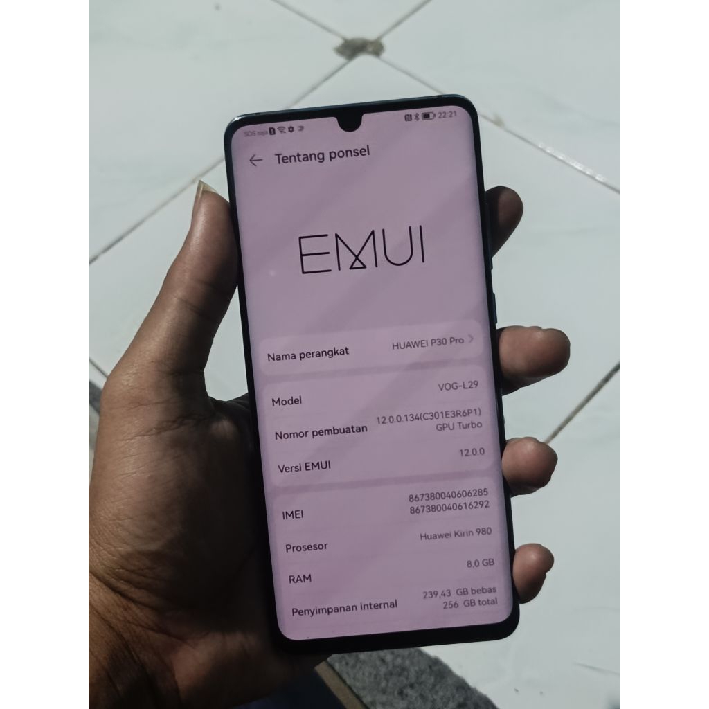 lcd copotan huawai p30 pro